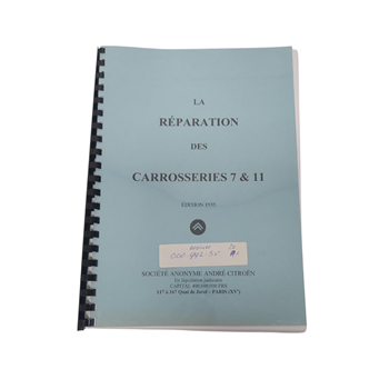 CARROSSERIE REPARATIES 7 EN 11 CV - FRANS CARROSSERIE REPARATIES 7 EN 11 CV - FRANS